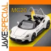 1:32 Scale White Sports Car Model with Lights