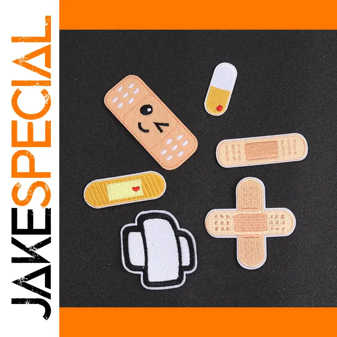 Embroidered Wound Stickers Patch Set 1 Embroidered Wound Stickers Patch Set