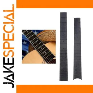 Black Plastic Guitar Fretboard for DIY Projects