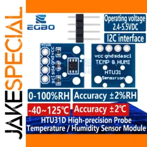 HTU31D Digital Temperature and Humidity Sensor Module