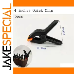 Set of Five 4-Inch Guitar Bonding Clips