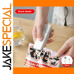 Portable Mini Bag Sealer for Snacks