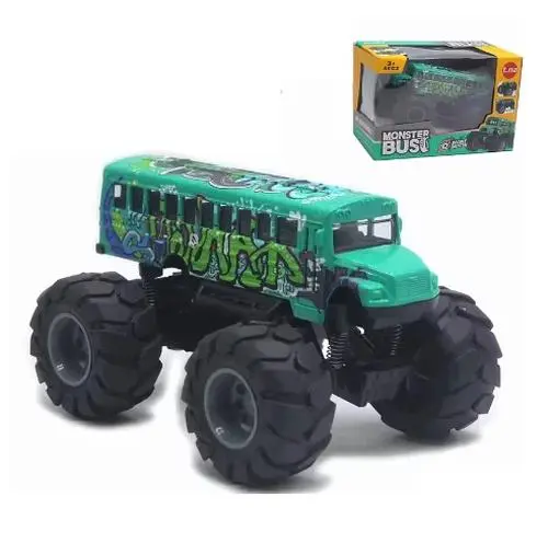 Bright Yellow 1:43 Diecast School Bus Model 5 Bright Yellow 1:43 Diecast School Bus Model - Image 5