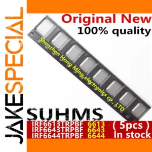 Set of 5 Surface Mount Drive ICs IRF6613TRPBF, IRF6643TRPBF