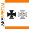Metal Maltese Cross Emblem for Vehicles