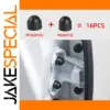 Automotive Interior Screw Caps Set - 16 Pieces