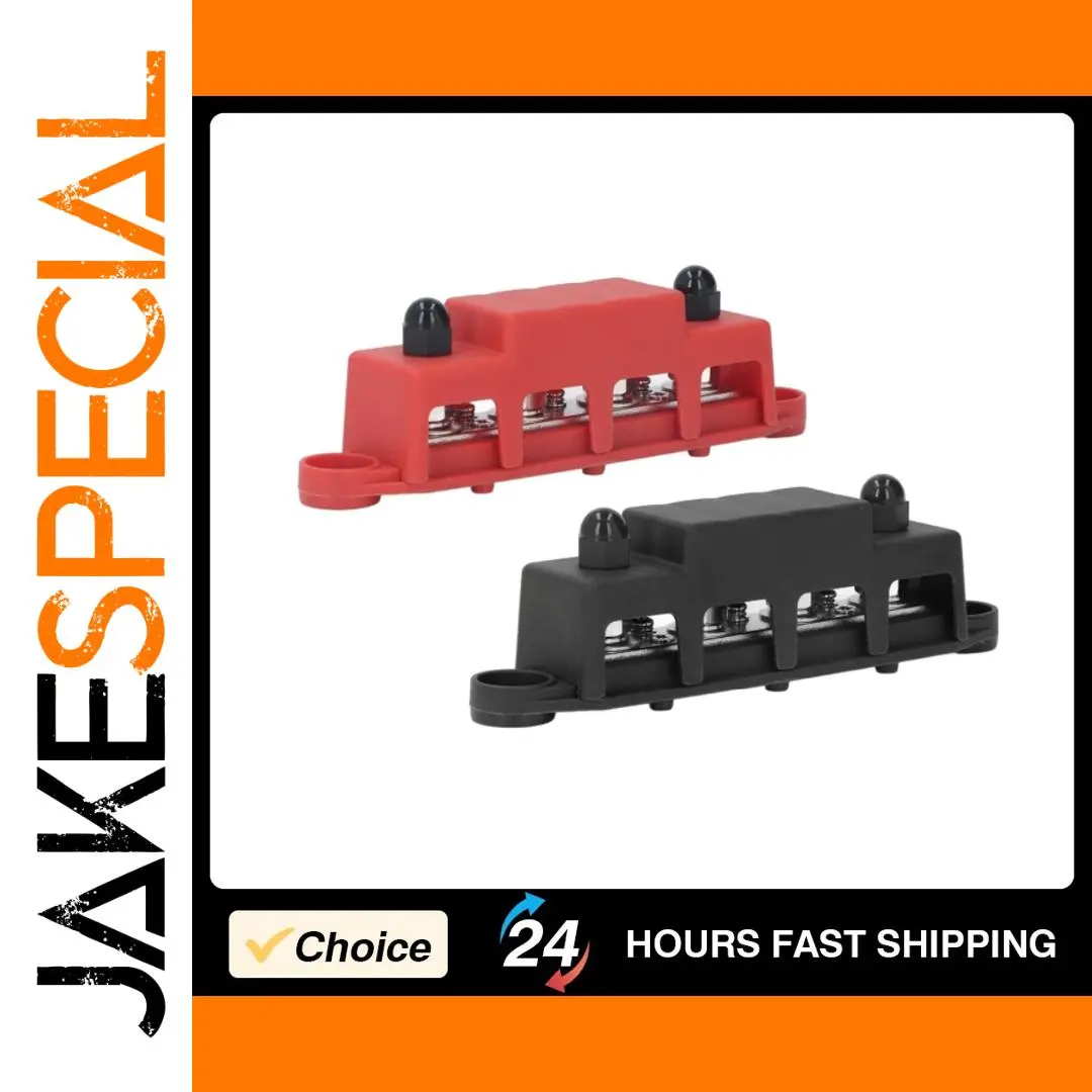 High-Capacity 250A Power Distribution Block Set 1 High-Capacity 250A Power Distribution Block Set