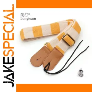 Vibrant Woven Ukulele Strap with Adjustable Length