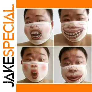 Whimsical Animal Face Mask for Adults