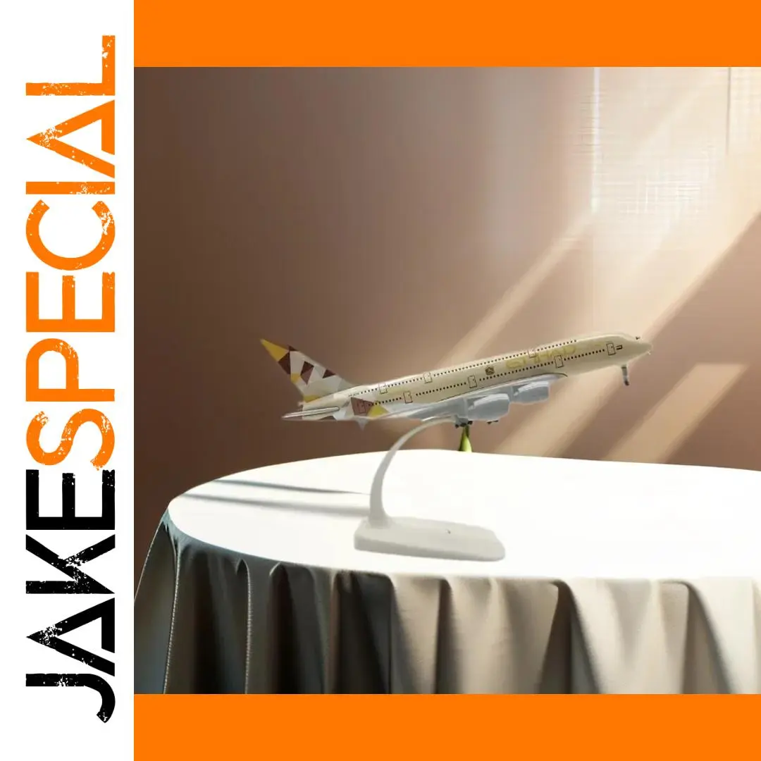 Etihad Airbus A380 20cm Diecast Model 1 Etihad Airbus A380 20cm Diecast Model