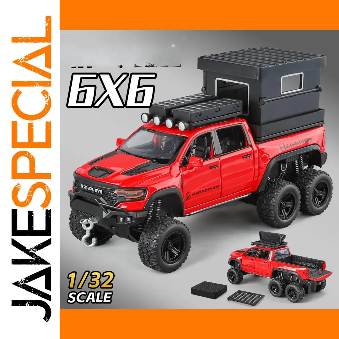 Wanglong 6x6 Off-Road Diecast Model 1:32 1 Wanglong 6x6 Off-Road Diecast Model 1:32