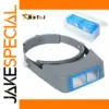 Head-Wearing Magnifier with 4 Interchangeable Lenses