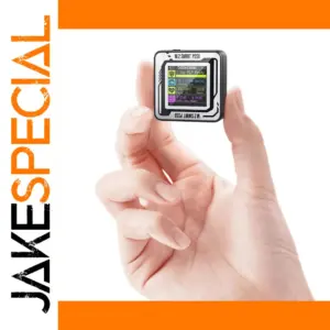 NVMe SSD Enclosure with LCD Display, USB-C 10Gbps