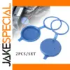 Blue Windshield Washer Caps for Citroen & Peugeot
