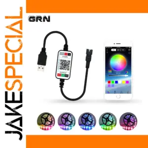 Bluetooth LED Strip Controller 5-24V, 144W