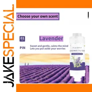Lavender Scented Shower Filter for Relaxation