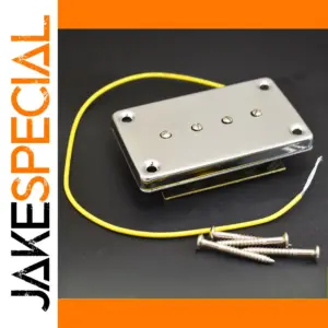 Chrome 4-String Bass Guitar Pickup