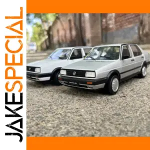 Vintage VW Jetta GT MK2 Diecast Model 1:18 Scale