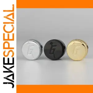 Gretsch Guitar Metal Control Knob in Black, Chrome, Gold