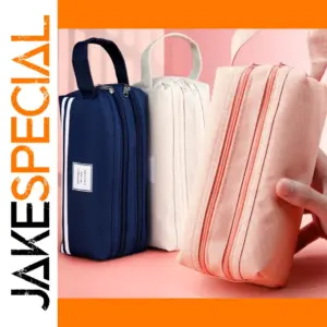 Stylish Waterproof Canvas Pencil Case for Students