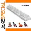 Transparent Plastic Bird and Animal Spike Set