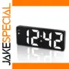 Sleek 6-Inch LED Digital Alarm Clock