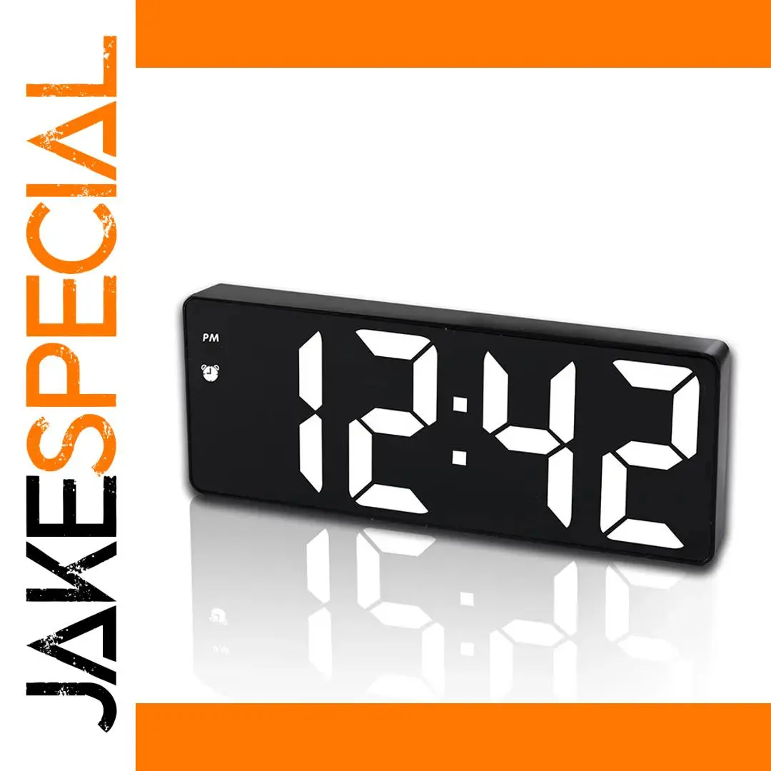 Sleek 6-Inch LED Digital Alarm Clock 1 Sleek 6-Inch LED Digital Alarm Clock