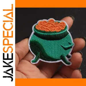 Cartoon Treasure Chest Patch Set of 5