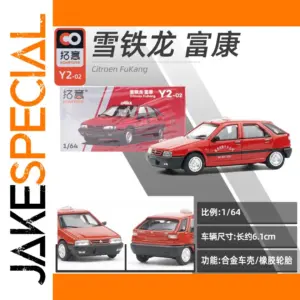Citroen Fukang Taxi 1:64 Diecast Model