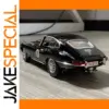 Black 1:24 Scale Jaguar E-Type Diecast Model