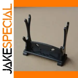 Mini Black PVC Display Stand for Collectibles