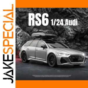 1/24 RS6 Quattro Diecast Model with Lights