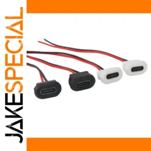 Waterproof USB-C Power Connector for Outdoors