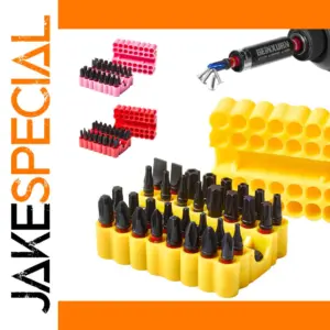 33-Piece Impact Screwdriver Bit Set for Professionals
