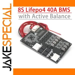 8S 40A Lithium Iron Phosphate BMS for EVs