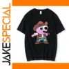 Kawaii Cowboy Cartoon T-shirt for Adults