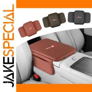 Universal Car Armrest Cushion in Black, Brown, Red