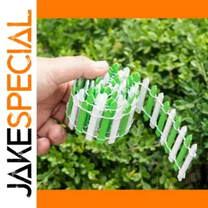 Colorful Mini Wooden Fence for Miniatures