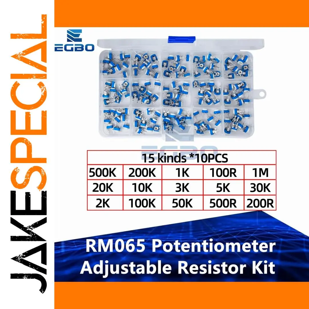 RM065 150-Piece SMD Variable Resistor Kit 1 RM065 150-Piece SMD Variable Resistor Kit