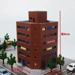 1:300 Scale City Building Diorama Model 17 454406c3c92d43cdadf499f0 upscaled