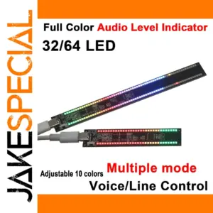 RGB Music Spectrum Indicator - 128 LEDs