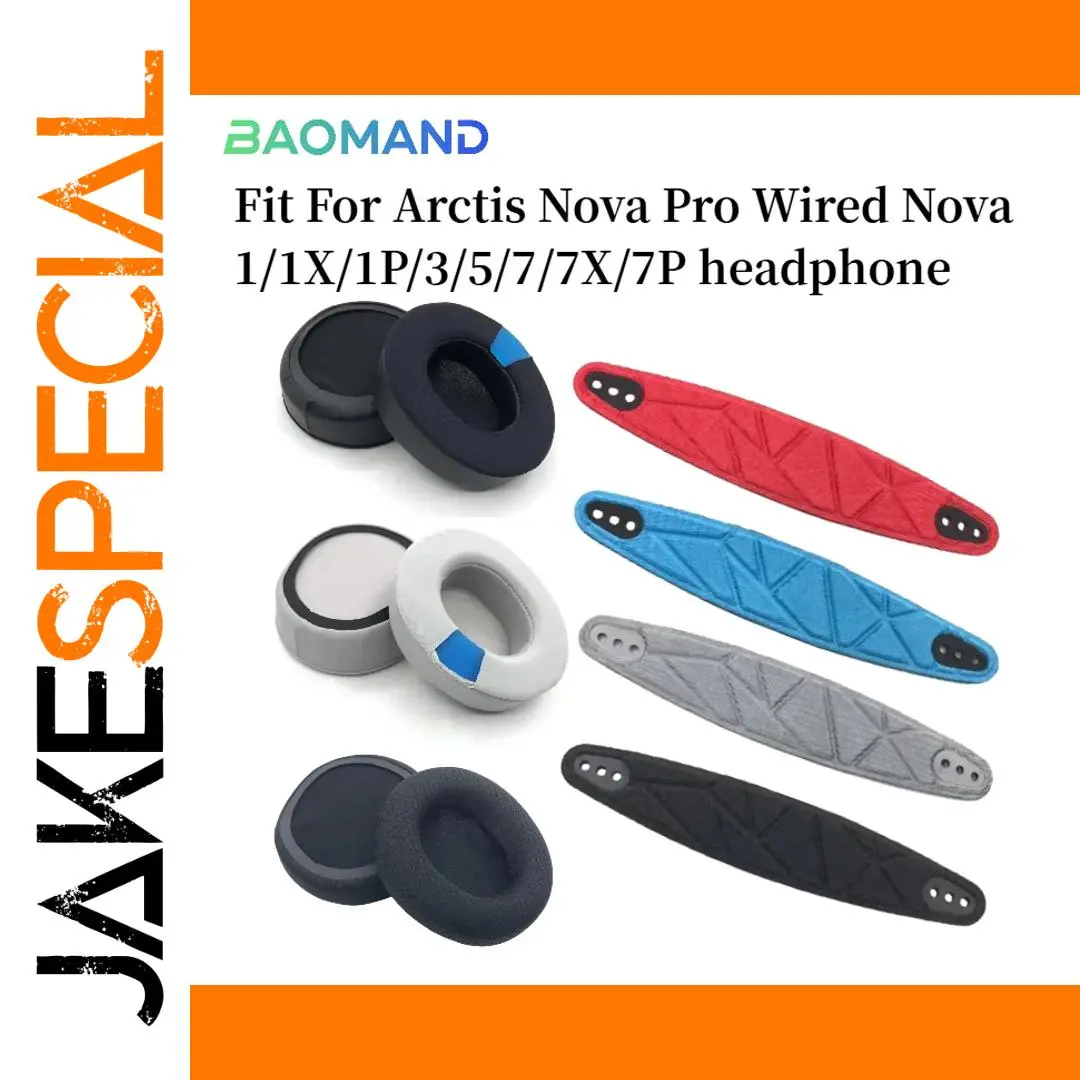 Arctis Nova Replacement Earpads and Headbands 1 Arctis Nova Replacement Earpads and Headbands