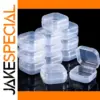 Transparent Jewelry Storage Boxes Set of 6-24