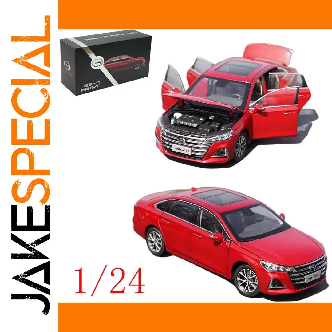Trumpchi GA6 2019 Diecast Model 1:24 Scale 1 Trumpchi GA6 2019 Diecast Model 1:24 Scale