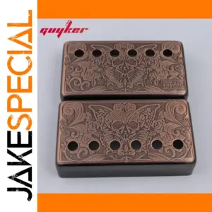 Gothic Arturian Pickup Covers for Guitars