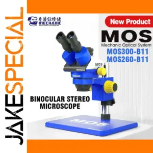 Binocular/trinocular stereo microscope MOS260-B11 & MOS300-B11HD