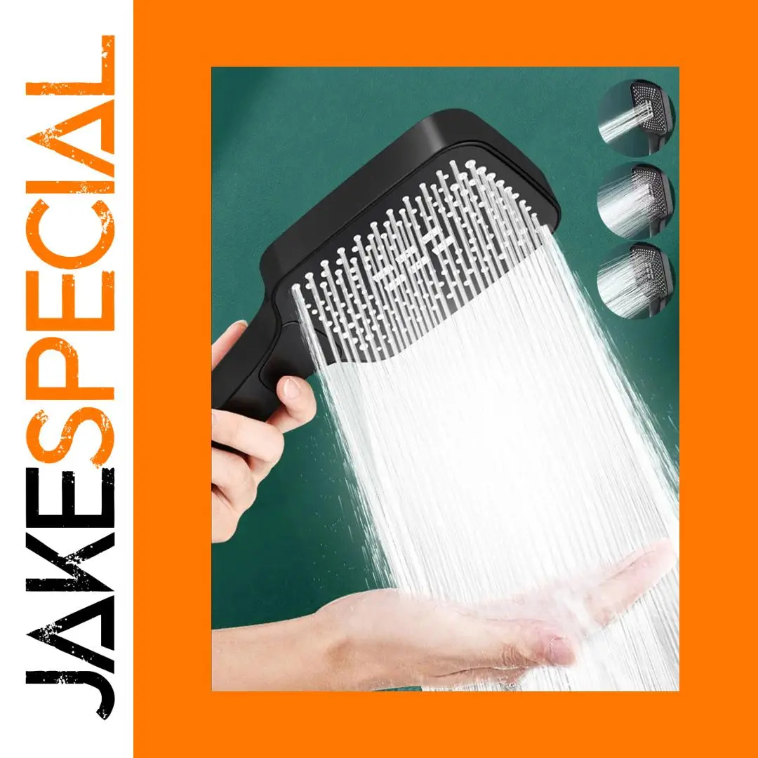 Multi-Mode Chrome Shower Head with Water Saving 1 Multi-Mode Chrome Shower Head with Water Saving