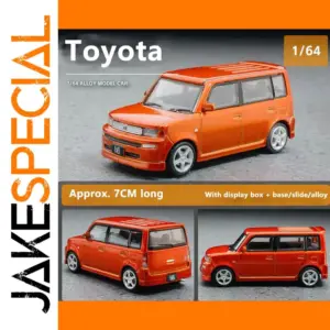 Vibrant Orange Toyota bB Special Edition Model