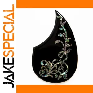 Abalone Shell Guitar Pickguard for 36-40 Inch Guitars