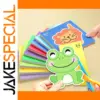 Vibrant 96-Piece Paper Craft Kit for Kids